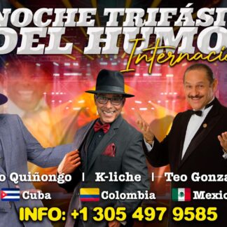Noche trifásica del humor internacional